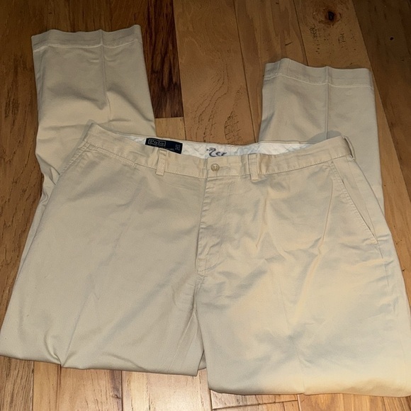 Polo Ralph Lauren Men's Suffield Classic-Fit Flat-Front Chino Pants Sz 38 / 32 - Picture 5 of 10